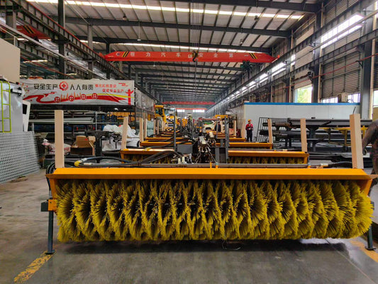 Bulk shipment of snow removal equipment