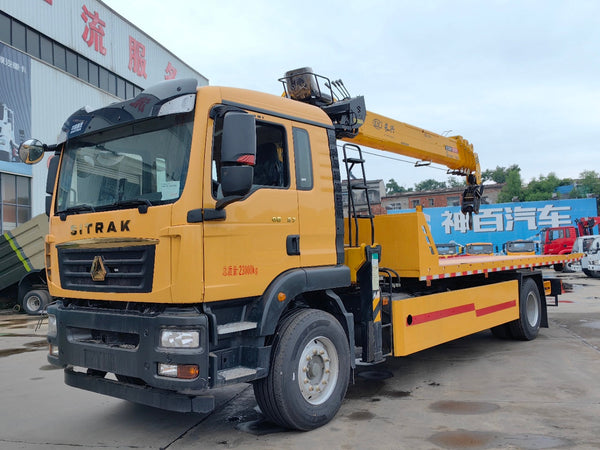 SITRAK 10T Wrecker Truck With 8T Crane