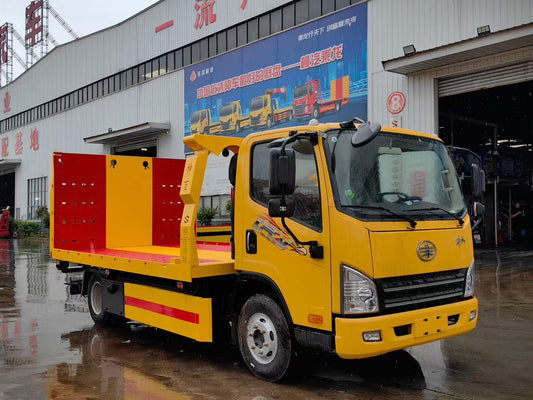 Affordable Heavy-Duty Flatbed Rescue Truck