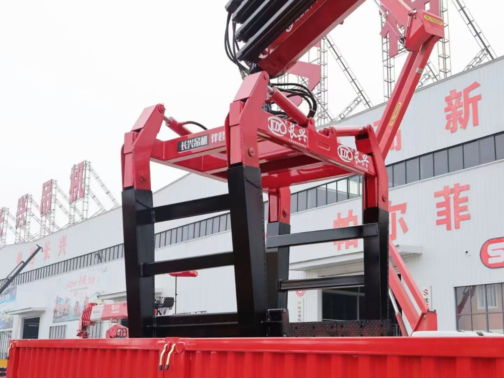 DongFeng E6 200HP Knuckle Boom Crane