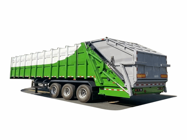 45CBM trailer Compressed Garbage Truck