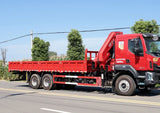 Dongfeng 6×4 10T Knuckle Boom Crane