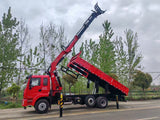 DongFeng Truck-mounted Grapple Crane with Tipper