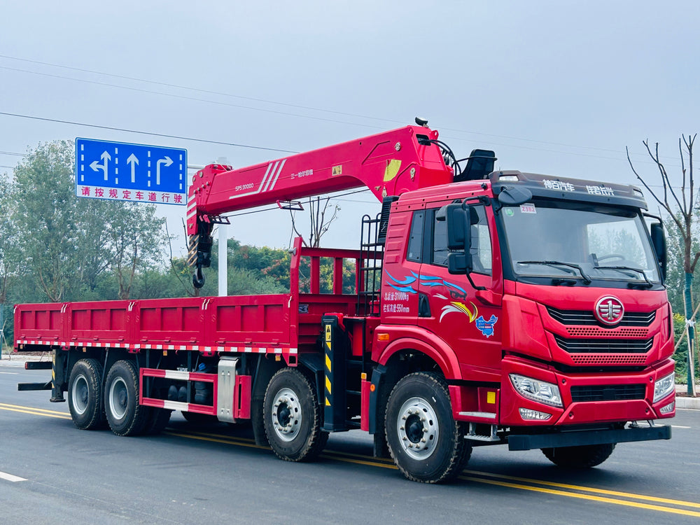 FAW 8×4 360HP Telescopic Boom Crane