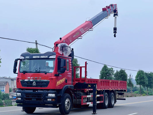 HOWO TX Palfinger14T Telescopic Boom Crane
