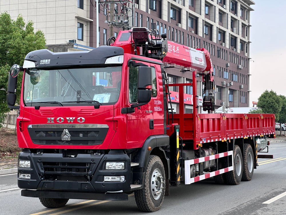 HOWO 6×4 CX14T Telescopic Boom Crane