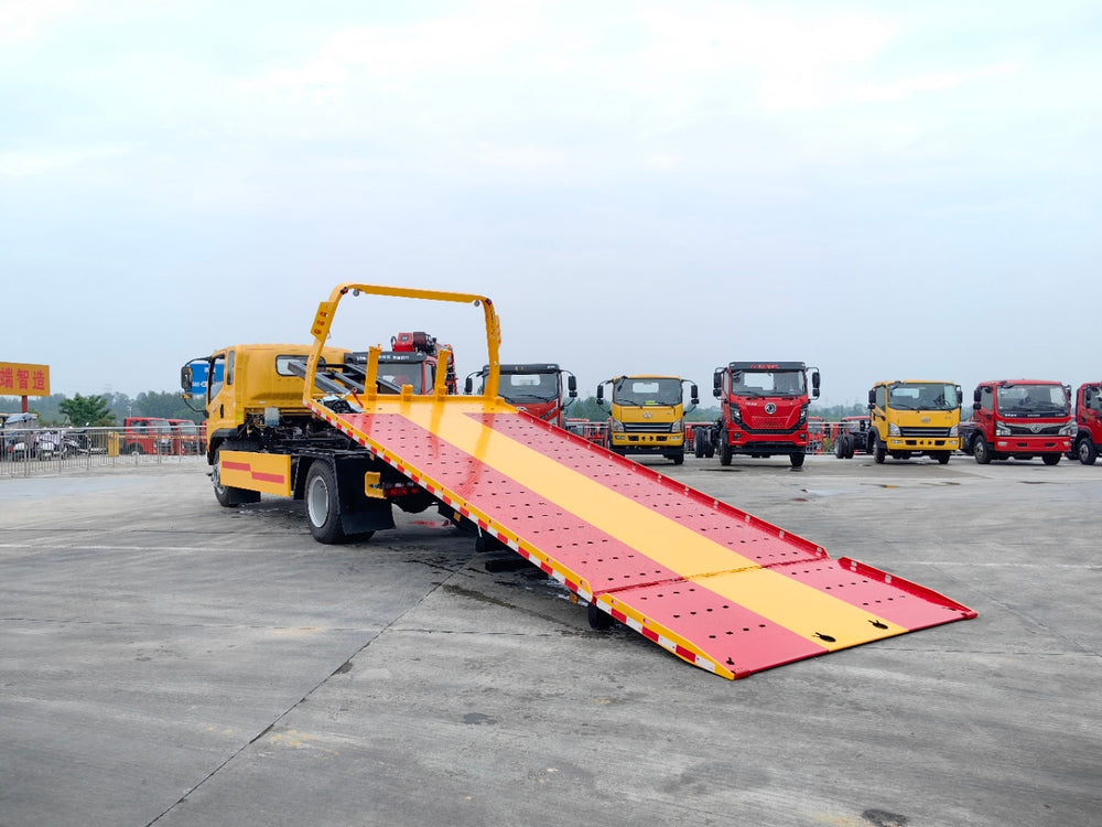 FAW 6T 1+2 Wrecker Truck