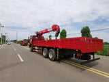 HOWO 6*4 12T 5Section Telescopic Boom Crane