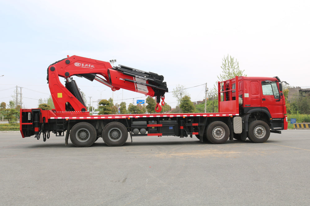 HOWO 440HP Knuckle Boom Crane