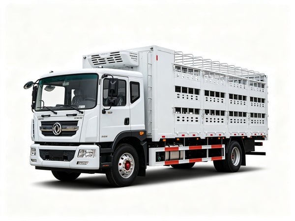 230HP Cummins Power | 3-Deck Climate-Controlled Livestock Transport Truck