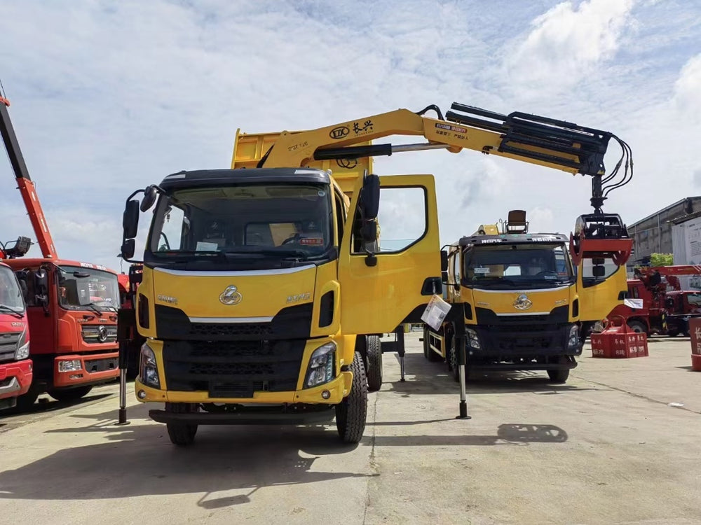 DongFeng 4×2 Knuckle Boom Crane