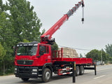 HOWO 320HP CX14T-6Section Telescopic Boom Crane