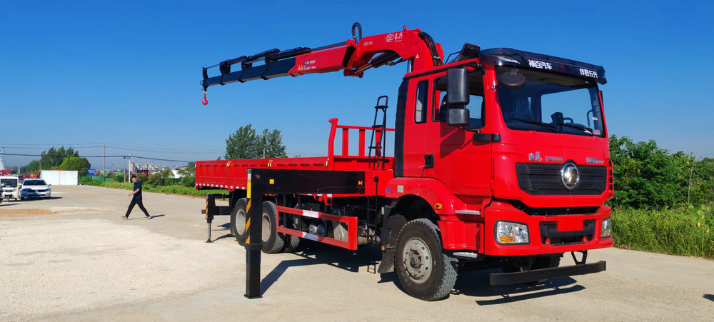 SHACMAN 6×4 270HP Knuckle Boom Crane