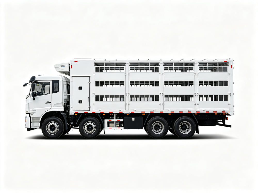 230HP Cummins Power | 3-Deck Climate-Controlled Livestock Transport Truck