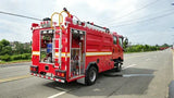 4×4 5m³ Water Tank Fire Truck
