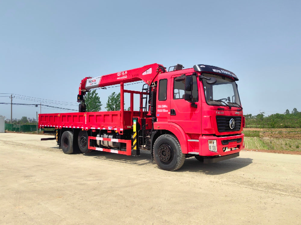 DongFeng Telescopic Boom Crane with Lift Axle