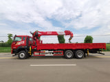 HOWO 6*4 12T 5Section Telescopic Boom Crane