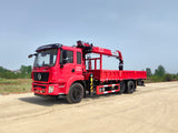 DongFeng Telescopic Boom Crane with Lift Axle