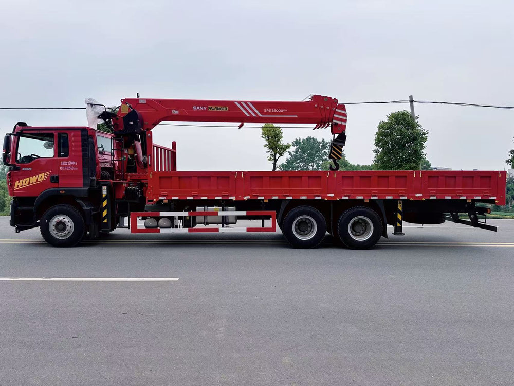 HOWO TX Palfinger14T Telescopic Boom Crane