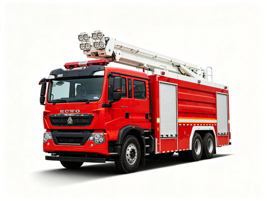 HOWO 8units-240000lm Emergency Lighting Truck